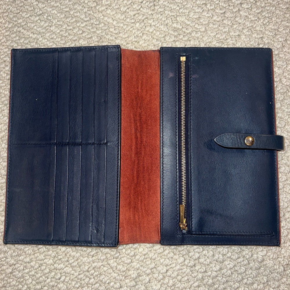 Celine large strap bifold wallet collection by Phoebe Philo - Picture 3 of 5